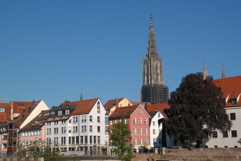 ulm, city, cityscape, ulm minster, building, architecture, houses